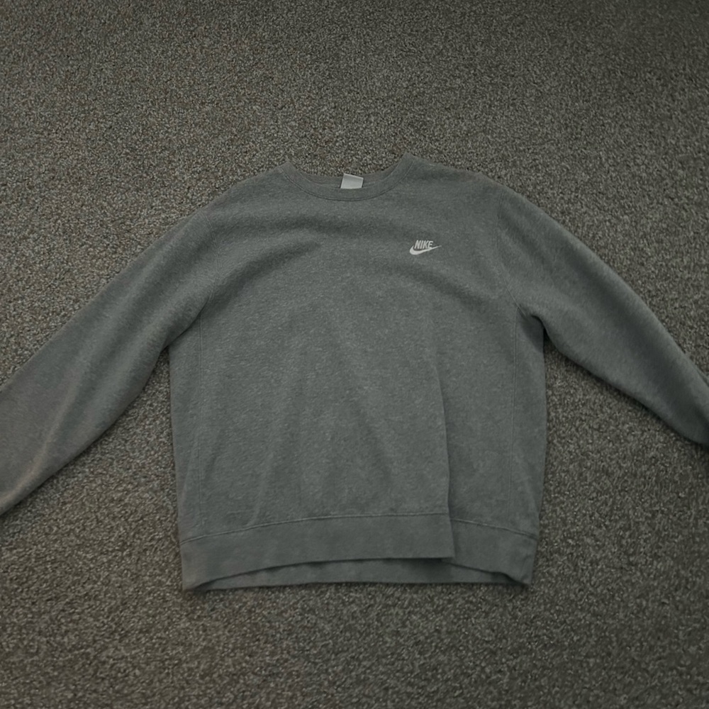 Gray Nike Crewneck